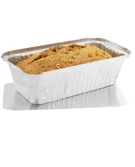 Caseroale aluminiu 815, 100 buc/set. Tavă cozonac ideală pentru coacere, patiserie și panificație. Rezistente, de unică folosinț