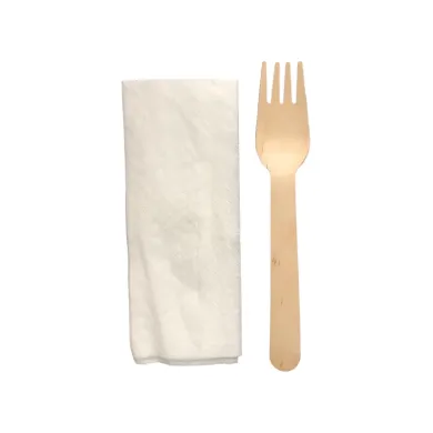 Furculițe din lemn ambalate individual 100 buc/set – tacâmuri biodegradabile și igienice