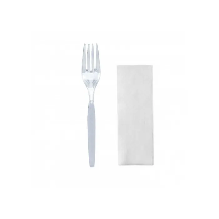 Furculițe Lux ambalate individual 100 buc/set – tacâmuri elegante și igienice