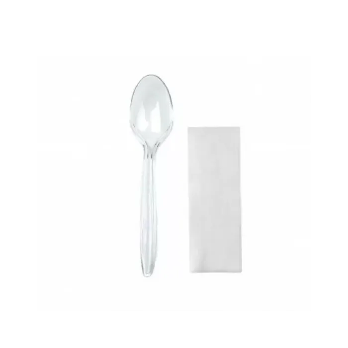 Linguri Lux ambalate individual 100 buc/set – tacâmuri elegante și igienice