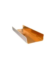 Suporturi ecler 12,5x4 cm, față-verso auriu/alb, 200 buc/set. Ideale pentru cofetării, patiserii și prezentarea elegantă a deser