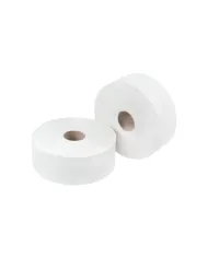 Hârtie igienică Mini Jumbo celuloză 350 gr – 12 role/bax, rezistentă și economică