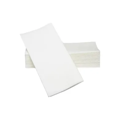 Șervețele albe 33x33 pliat 1/8 – 800 buc/set, practice și igienice pentru servire
