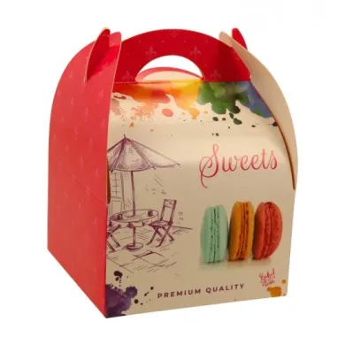 Cutii pentru prăjituri (mărturii) – Sweet sunt soluția ideală pentru ambalarea deserturilor la evenimente speciale.