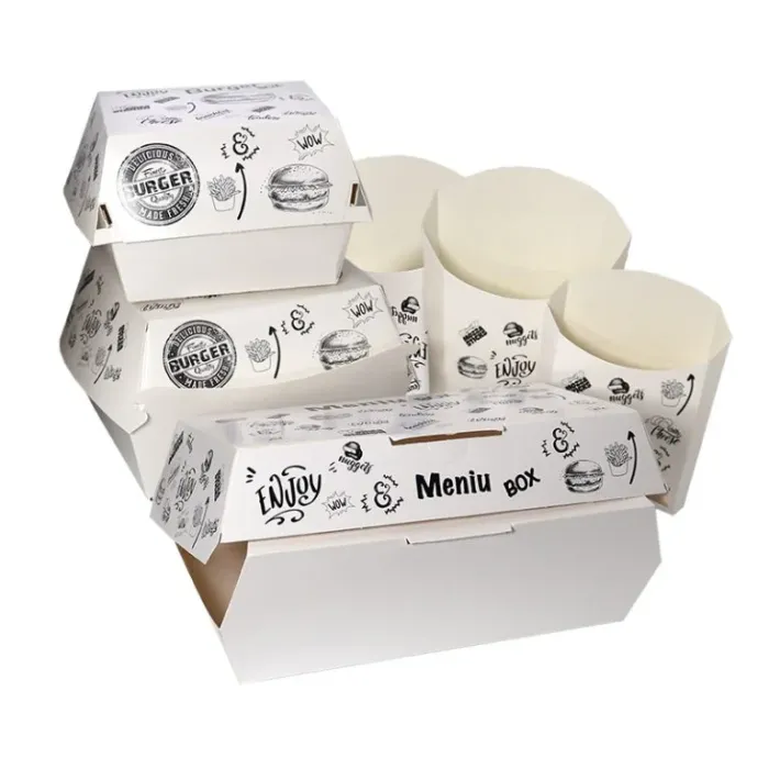 CUTII MENIU BURGER BOX