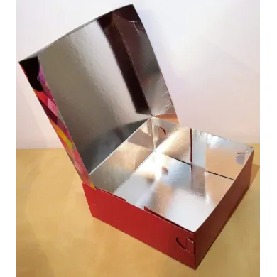 Cutii prăjituri „Sweet Pink” din carton alimentar, set 10 kg. Ambalaj elegant și rezistent, ideal pentru prăjituri, patiserie și