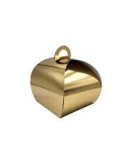 Cutii tort Aurii Oval Holder 12x12x12 cm, set 50 buc. Ambalaje rezistente și elegante, ideale pentru torturi, prăjituri și eveni