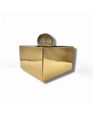 Cutii tort Aurii Pie Handle, set 25 buc. Ambalaje elegante din carton alimentar cu mâner practic, ideale pentru transportul și p