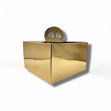 Cutii tort Aurii Pie Handle, set 25 buc. Ambalaje elegante din carton alimentar cu mâner practic, ideale pentru transportul și p