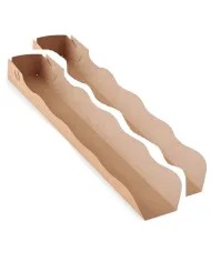 Alege eleganța naturală și sustenabilitatea cu tăvițele din carton kraft natur, special concepute pentru clătite lungi, desertur