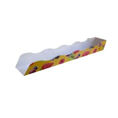 Adaugă un strop de culoare și veselie în prezentarea deserturilor cu tăvițele din carton galben, perfecte pentru clătite lungi,