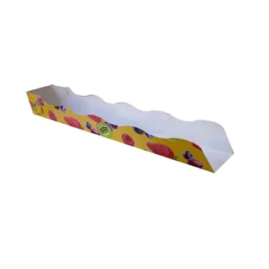 Adaugă un strop de culoare și veselie în prezentarea deserturilor cu tăvițele din carton galben, perfecte pentru clătite lungi,