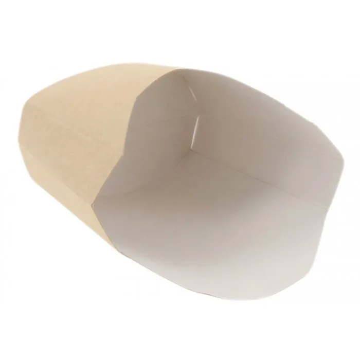 Servirea cartofilor prăjiți devine simplă, practică și ecologică cu cutiile din carton kraft, ideale pentru street food, fast-fo