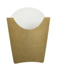 Servirea cartofilor prăjiți devine simplă, practică și ecologică cu cutiile din carton kraft, ideale pentru street food, fast-fo