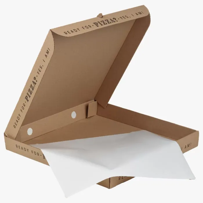 Hârtie LWC pentru cutii pizza – hârtie dublu cretată, rezistentă, ideală pentru imprimare color și ambalaje alimentare personali