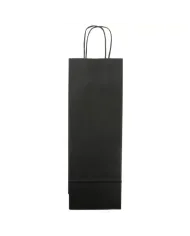 Pungi pentru sticle de vin negre – 100 buc/set
