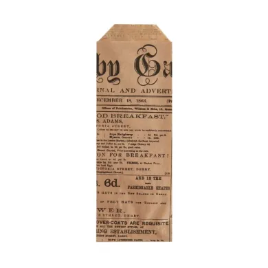 Pungi tacâmuri Kraft model ziar – 2000 buc/set