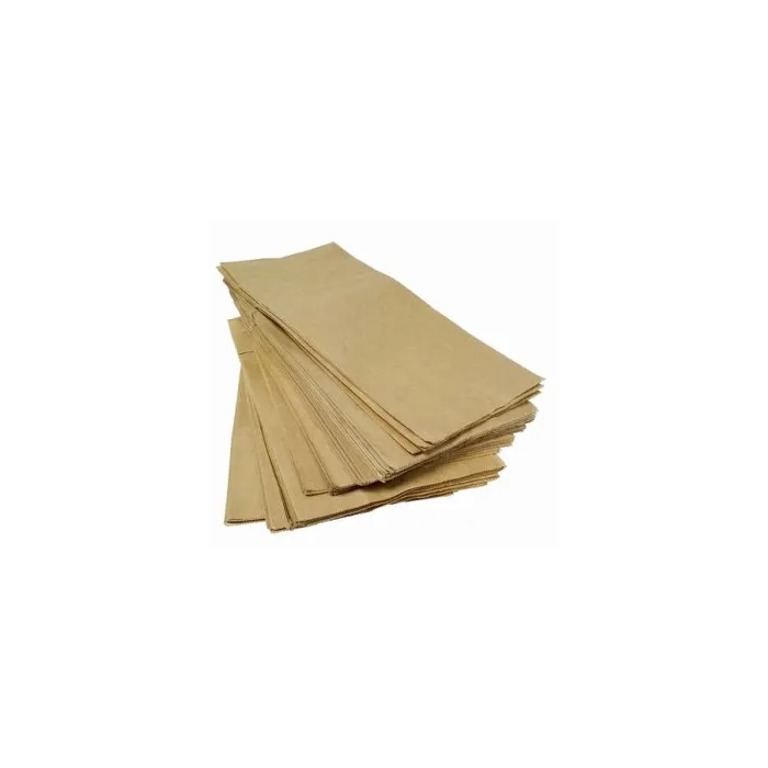Pungi din hârtie natur pentru vracuri – 5 kg/set