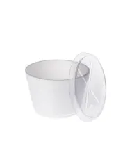 BOL SALATA BIODEGRADABIL 500 CC CU CAPAC (50 buc/set)