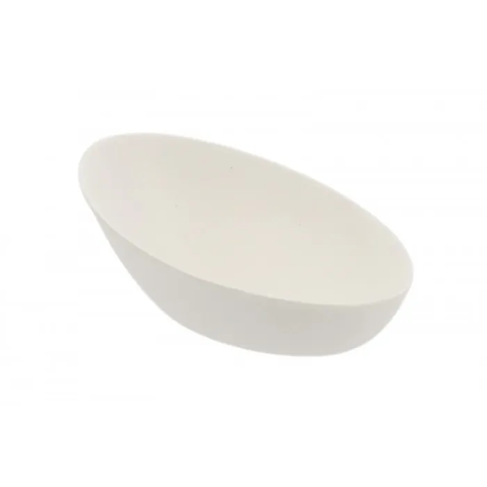 FINGER FOOD BIO ALB OVAL (100buc/set)