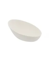 FINGER FOOD BIO ALB OVAL (100buc/set)