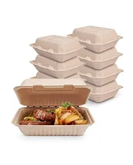 CASEROLE BIODEGRADABILE 1000 ML (50buc/set)