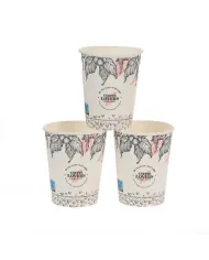 PAHARE DIN CARTON LOVERS WHITE (100 BUC/SET)