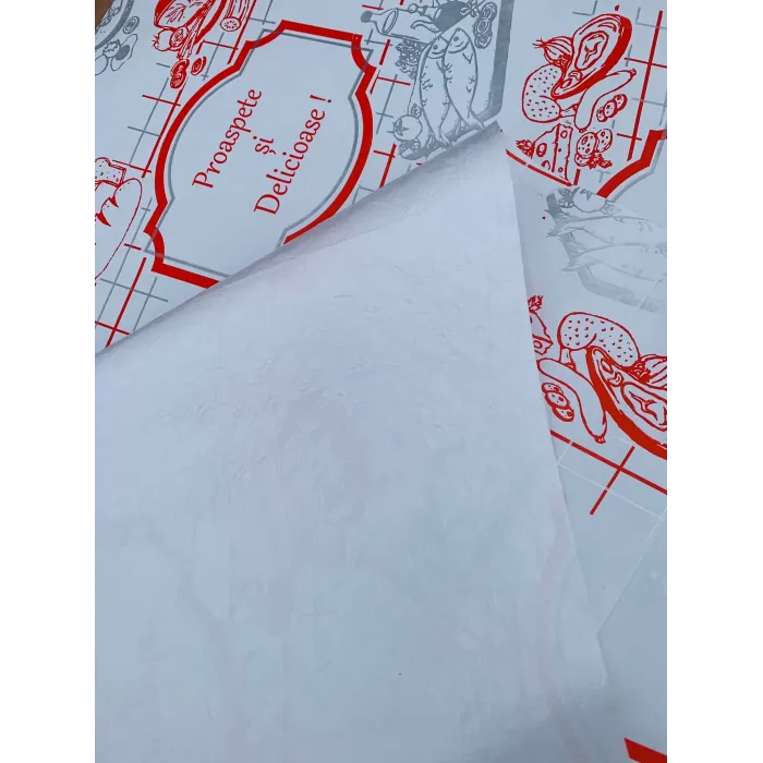 Hârtie pentru ambalat mezeluri – 10 kg/set
