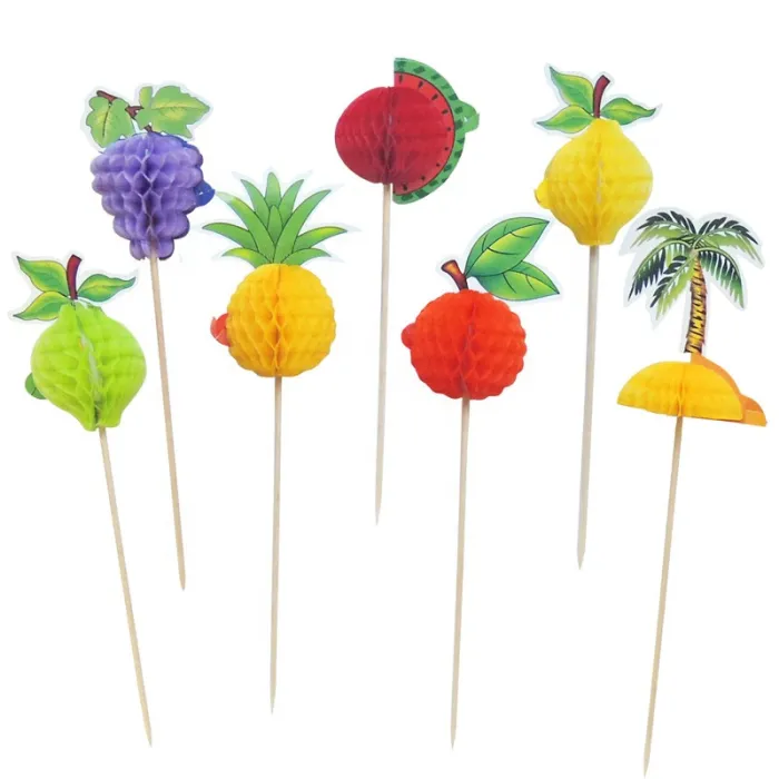 ORNAMENTE COCKTAIL „FRUCTE” (1000 buc/set)