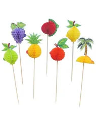 ORNAMENTE COCKTAIL „FRUCTE” (1000 buc/set)