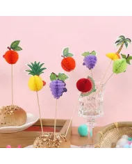 ORNAMENTE COCKTAIL „FRUCTE” (1000 buc/set)
