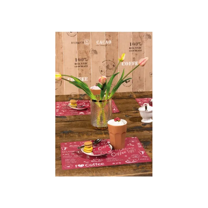 Naproane de masă premium Coffee Time 40×30 cm – 100 buc