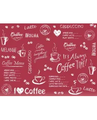 Naproane de masă premium Coffee Time 40×30 cm – 100 buc