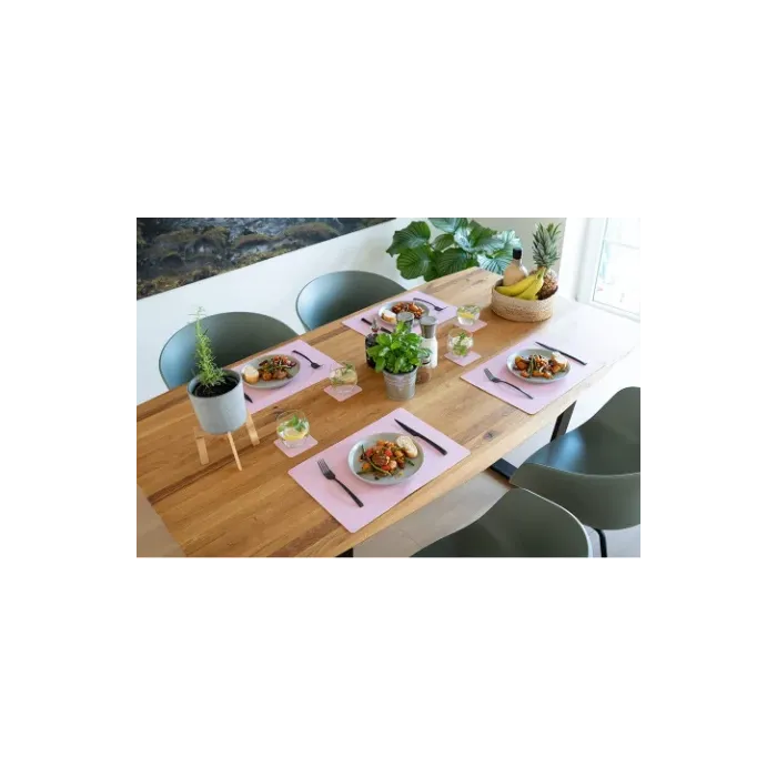 Naproane de masă premium roz pal 40×30 cm – 100 buc/set