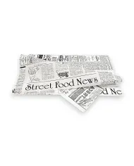 Hârtie pentru shaorma model ziar – 10 kg/top