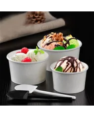 CUPE DIN CARTON PENTRU INGHETATA „ALBE”