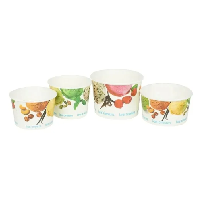 CUPE DIN CARTON PENTRU INGHETATA „ICE CREAM”