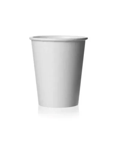 Pahare din carton alb 230ml (8oz), set 100 buc, diametru D80 – Eco-Friendly și Rezistente Pahare de carton 230ml (8oz), set 100