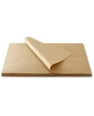 Hârtie cu polietilenă pentru shaorma kraft natur (1175 buc/set)