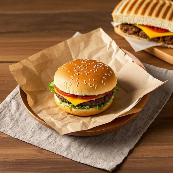 HARTIE PENTRU AMBALAT BURGER (500buc/set)