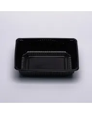 Caserole din PP, negre (EURO BOX)