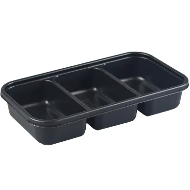 LUNCH BOX CU 3 COMPARTIMENTE (100 buc/set)