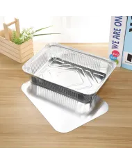 TAVI DE UNICA FOLOSINTA DIN ALUMINIU (100 BUC/SET)