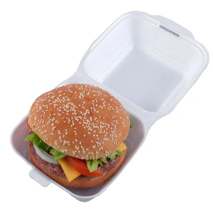 CASEROLE DIN POLISTIREN PENTRU BURGER (500 BUC/BAX)