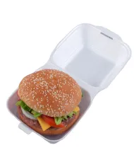 CASEROLE DIN POLISTIREN PENTRU BURGER (500 BUC/BAX)