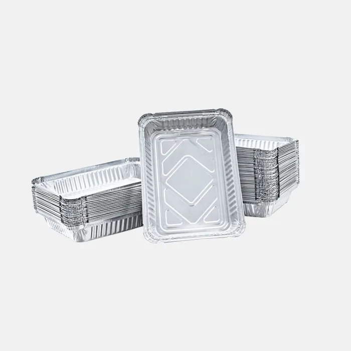 CASEROLE NECOMPARTIMENTATE DIN ALUMINIU 729 (100buc/set)