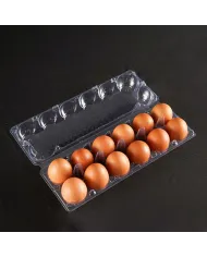 CASEROLE PLASTIC PENTRU OUA (100 BUC/SET)