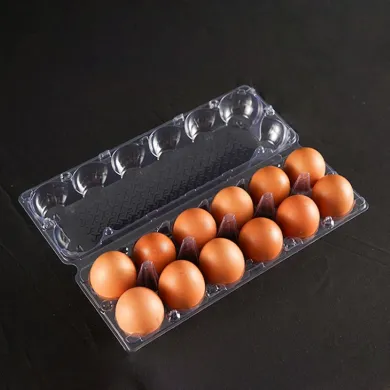 CASEROLE PLASTIC PENTRU OUA (100 BUC/SET)