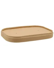 Caserole Kraft Natur ovale – 500/750/1000 cc, 50/set