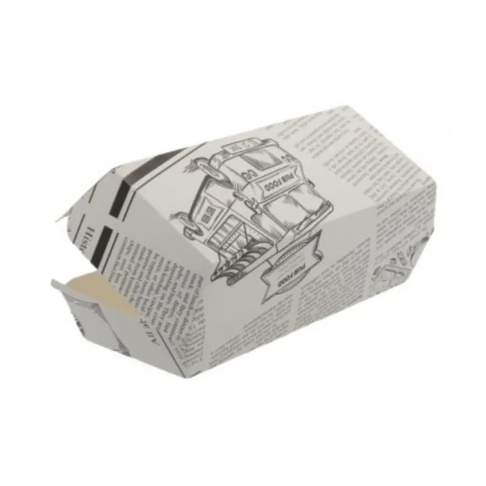 Cutii carton model ziar panini – 50 buc/set